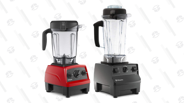 Refurbished Vitamix Explorian Blender, Professional-Grade, 64 oz. Low-Profile Container, Red | $150 | AmazonVitamix 5200 Blender, Professional-Grade, 64 oz. Container, Black | $300 | Amazon